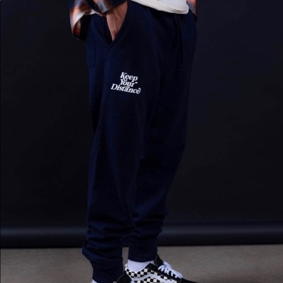 NWT Navy Young & Reckless Sweatpants - Picture 2 of 4